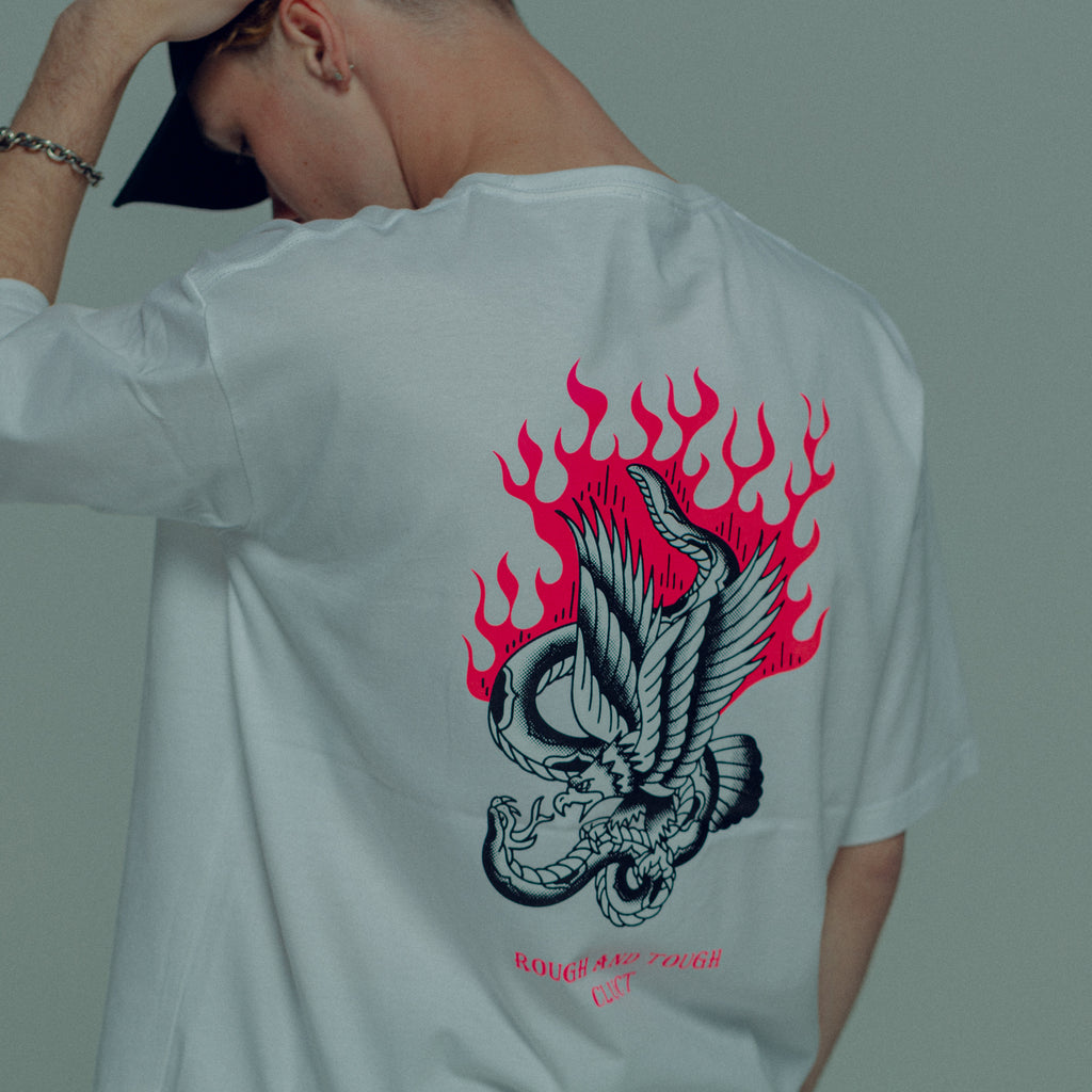 EAGLE AND SNAKE [S/S W TEE] 04605