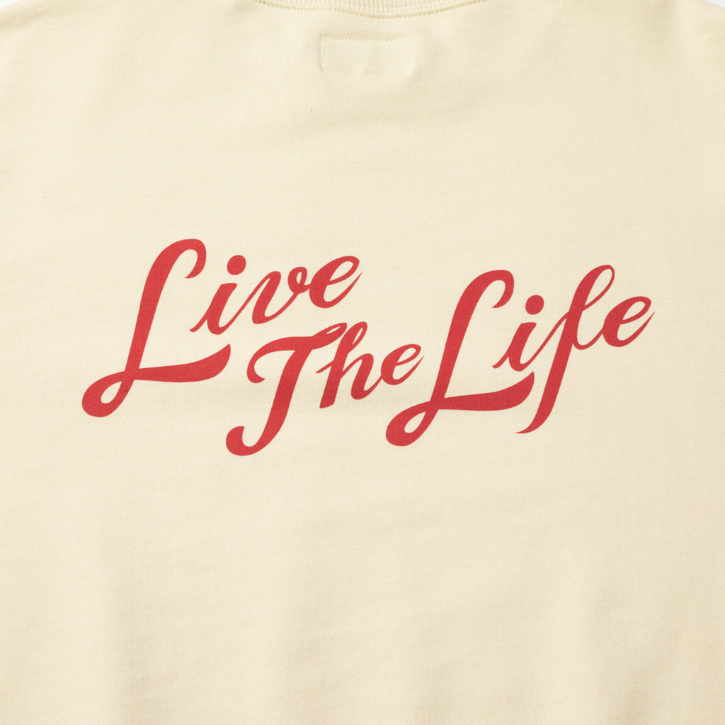 LIVE THE LIFE [S/S SWEAT] 04410