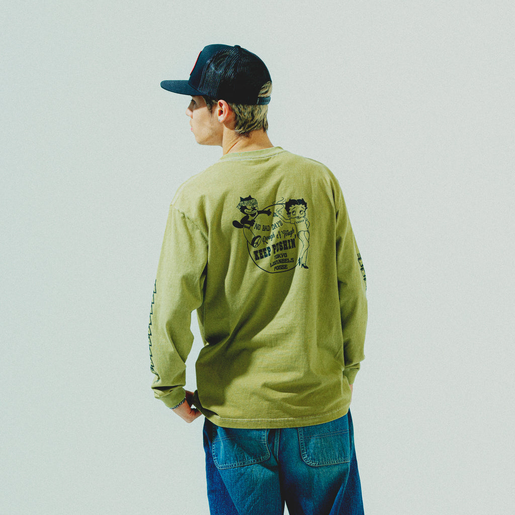 POSSE [DYED L/S TEE] 04845
