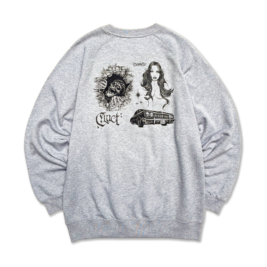 DUNKS CREW SWEAT #F 04906