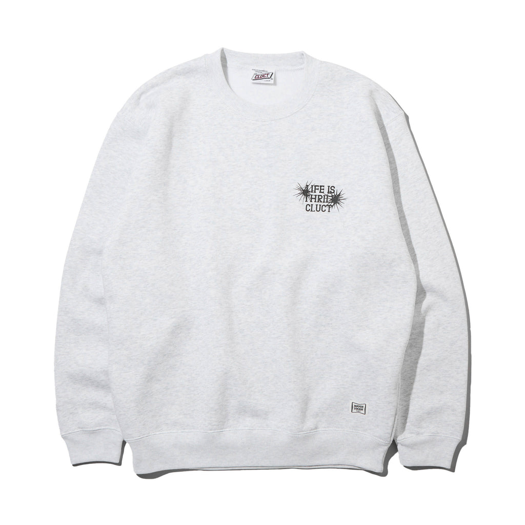 LIFE IS THRILL [CREW SWEAT] 05123