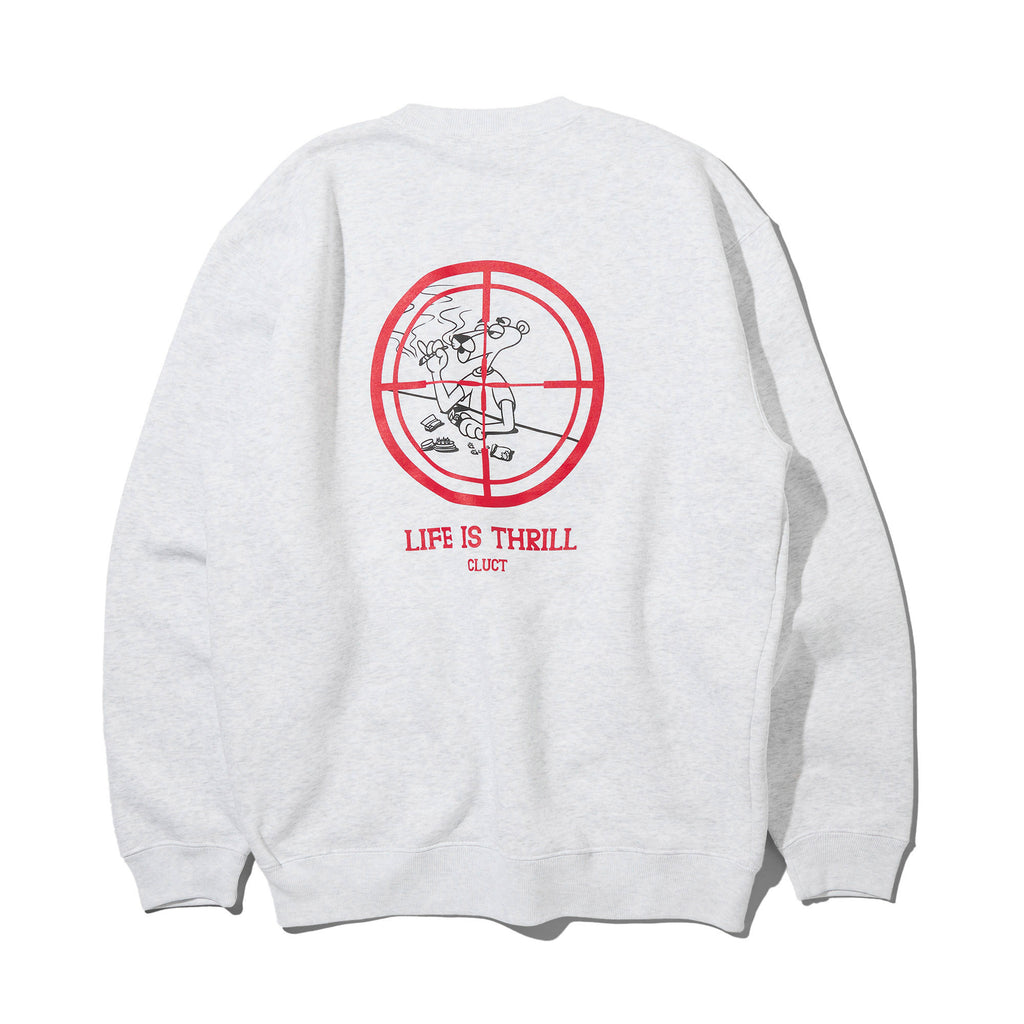 LIFE IS THRILL [CREW SWEAT] 05123
