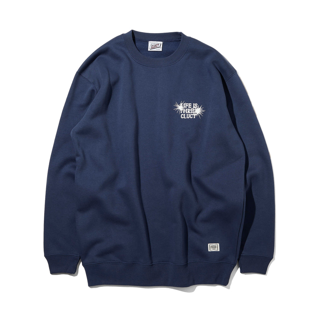 LIFE IS THRILL [CREW SWEAT] 05123