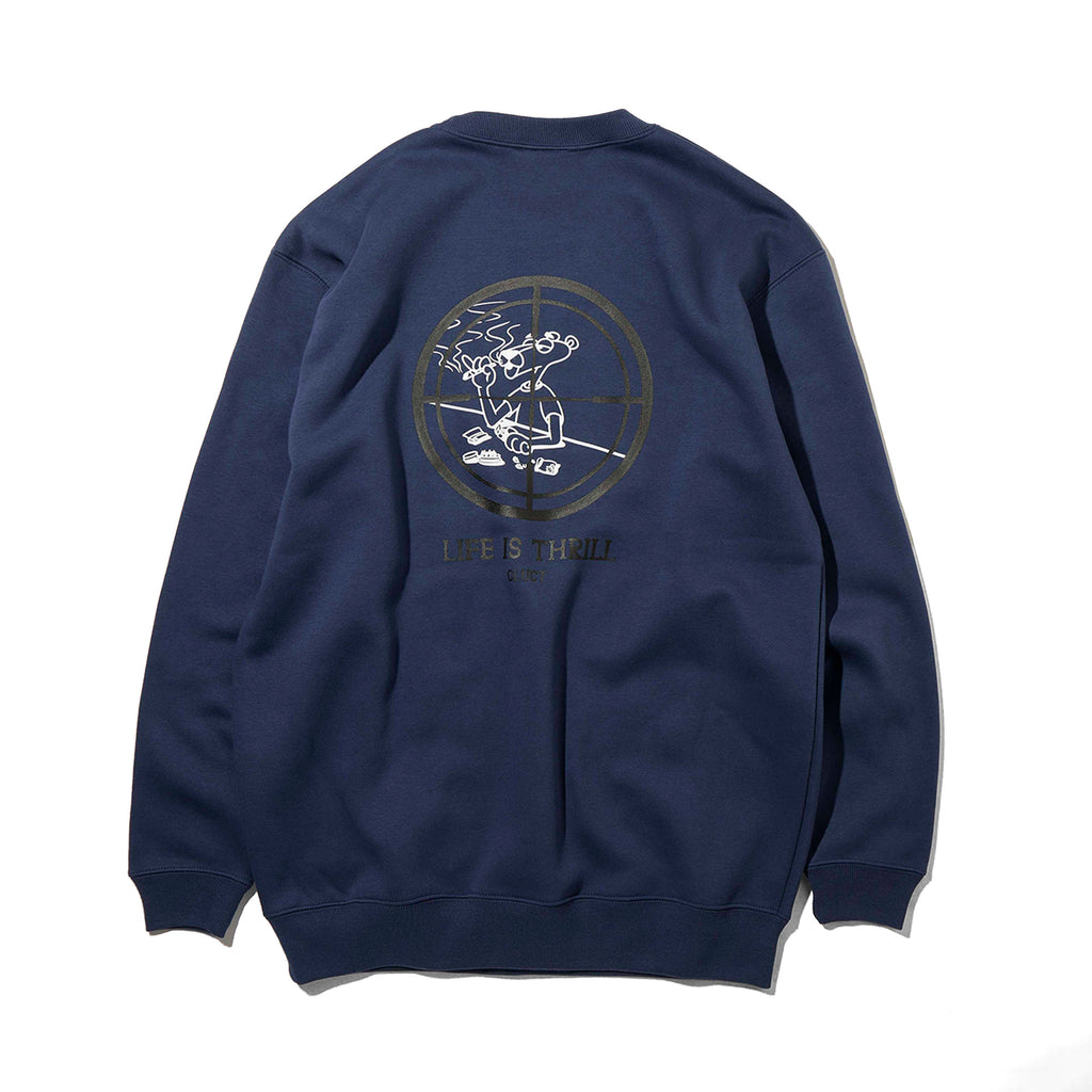 LIFE IS THRILL [CREW SWEAT] 05123