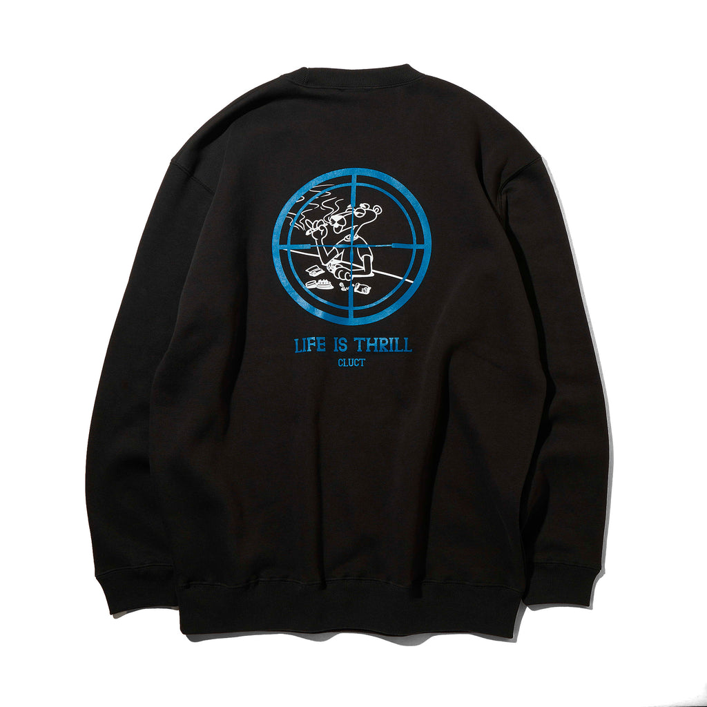 LIFE IS THRILL [CREW SWEAT] 05123