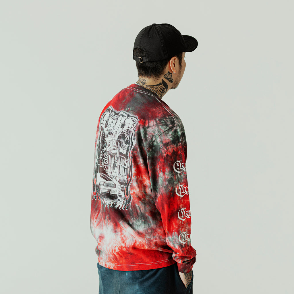 DUNKS L/S TEE TIE DYE #E 04905