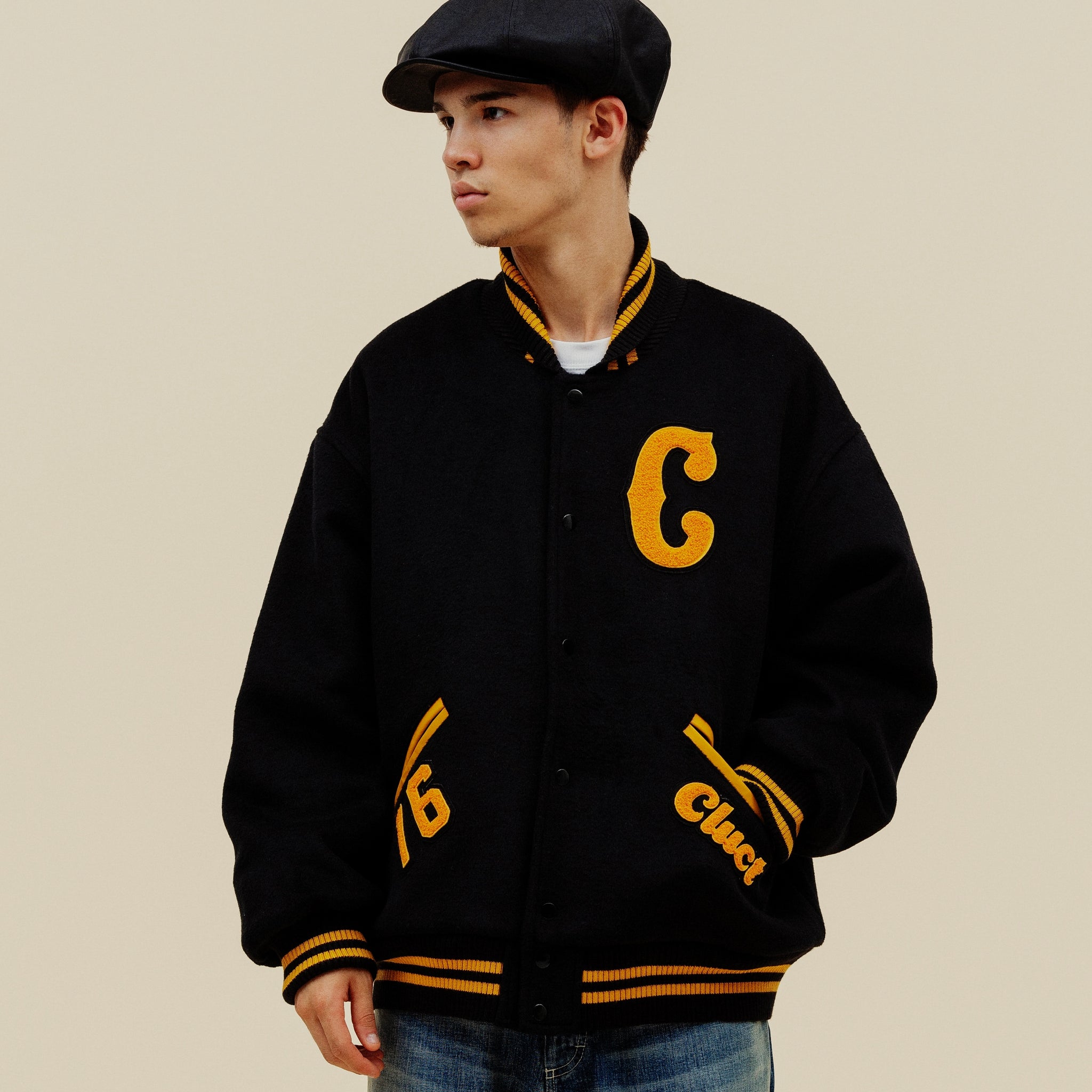 CLUCT AUTHENTIC スタジャン XL ブラック CLUCT AUTHENTIC スタジャン XL ブラック