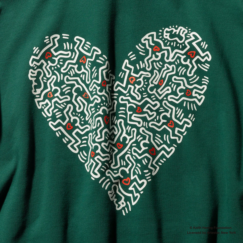 #G [HOODIE] Keith Haring 04831