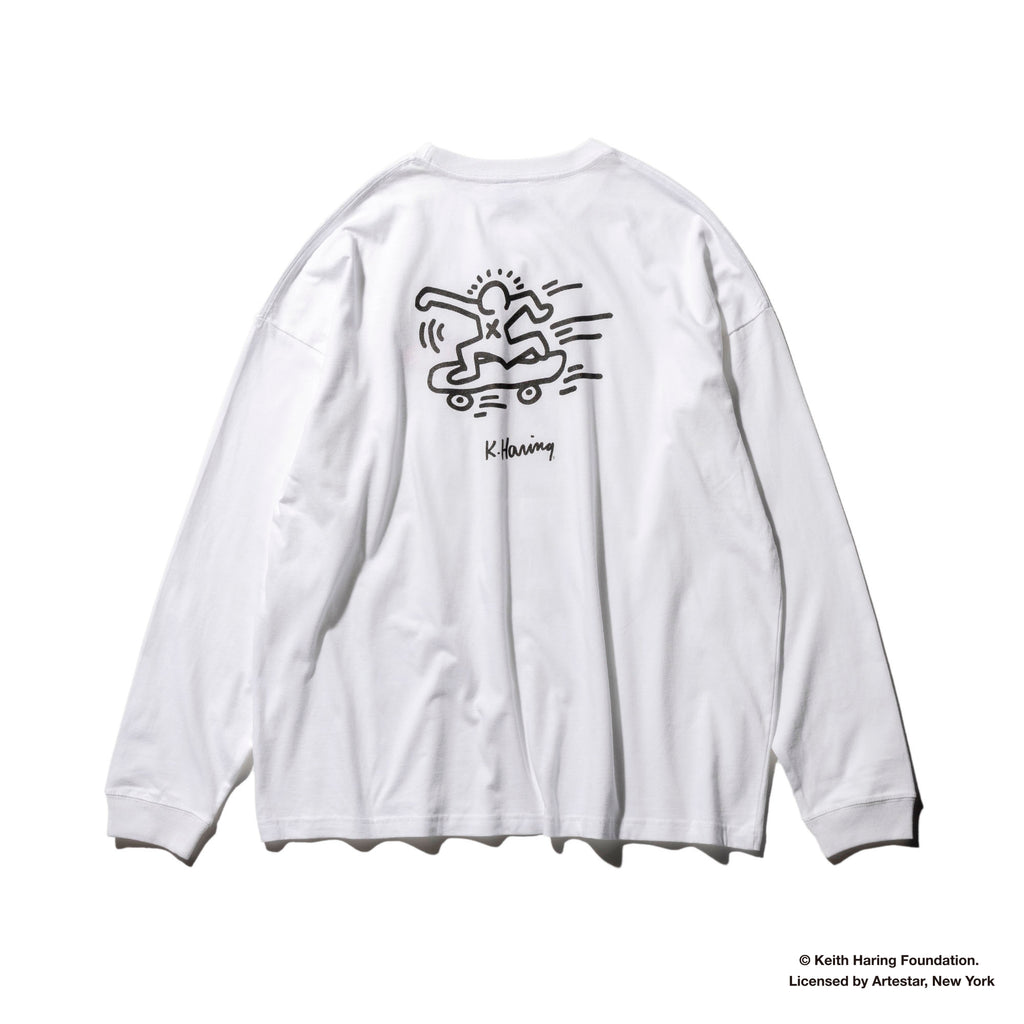 #D [L/S TEE] Keith Haring 04828
