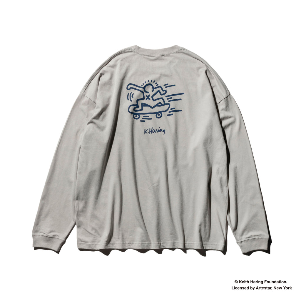 #D [L/S TEE] Keith Haring 04828