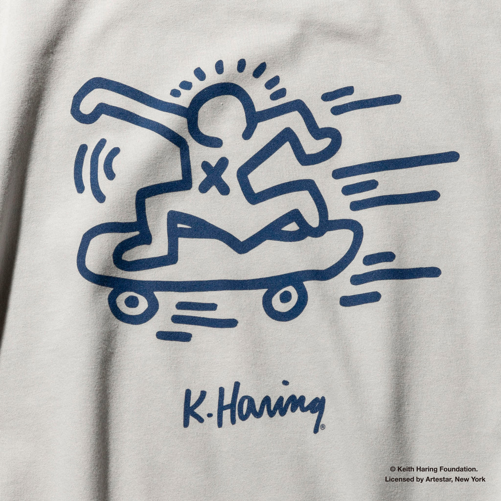 #D [L/S TEE] Keith Haring 04828