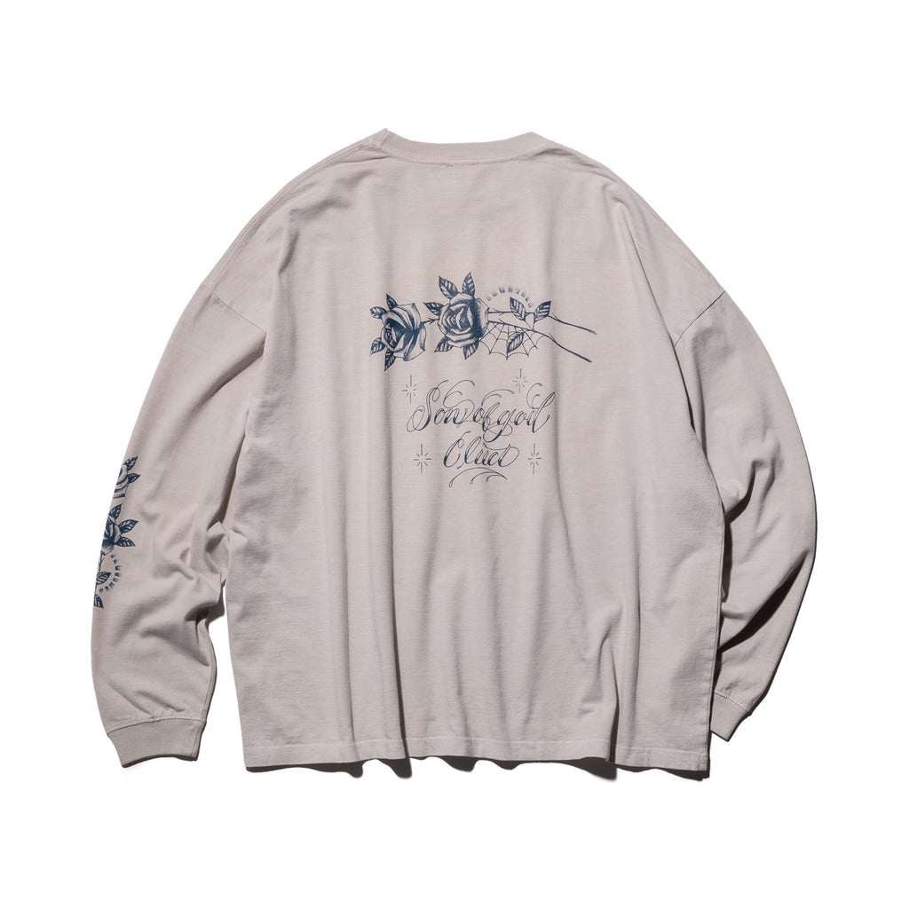 ROSE [PIGMENT L/ S TEE] 04583