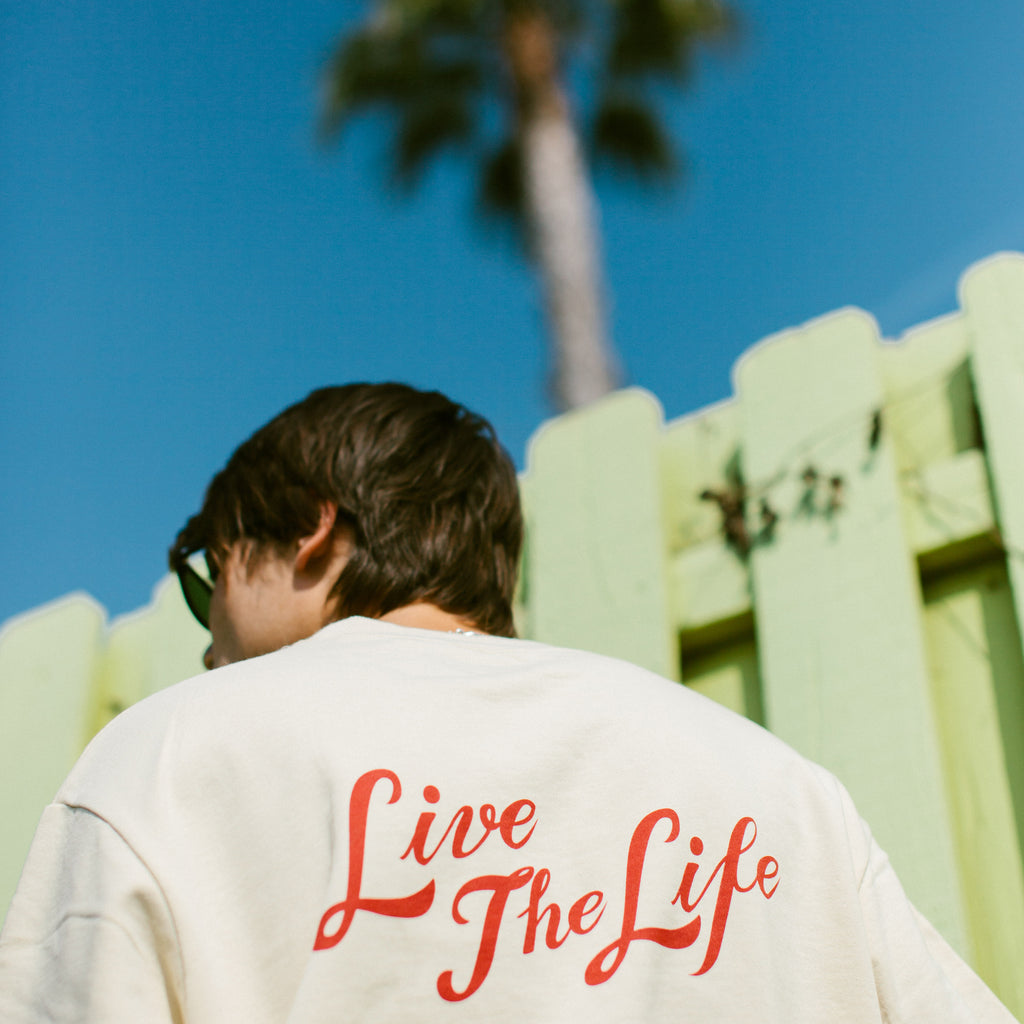 LIVE THE LIFE [S/S SWEAT] 04410