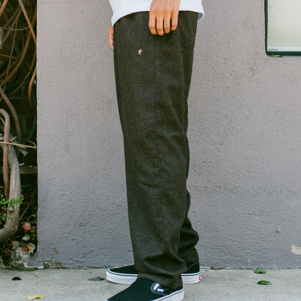 NORTH WOOD [CHECK WOOL PANTS] 04365