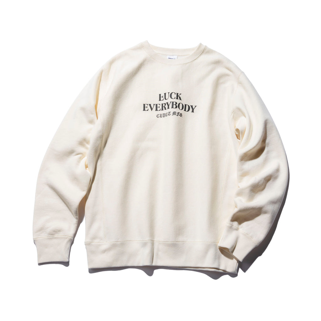 LUCK EVERYBODY [CREW SWEAT] 04527