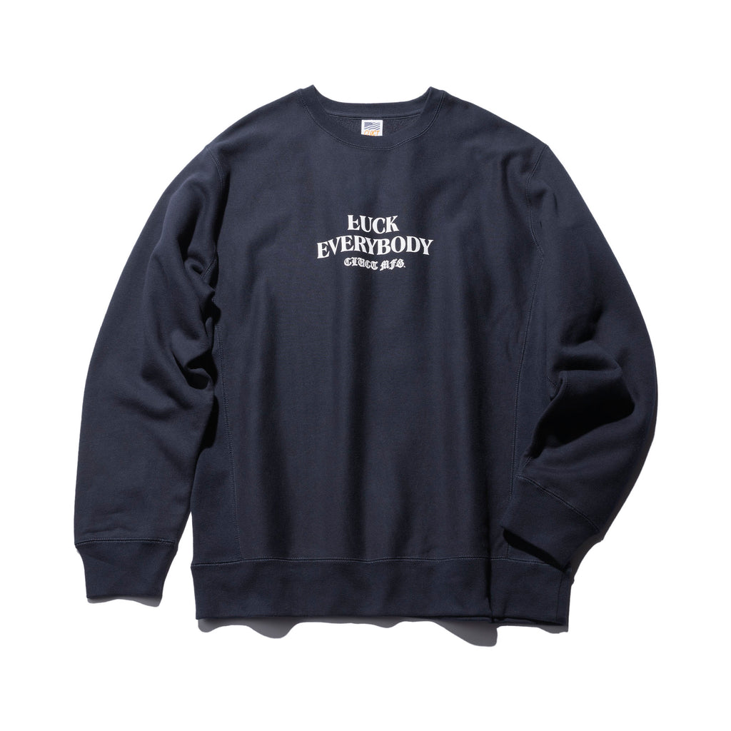 LUCK EVERYBODY [CREW SWEAT] 04527