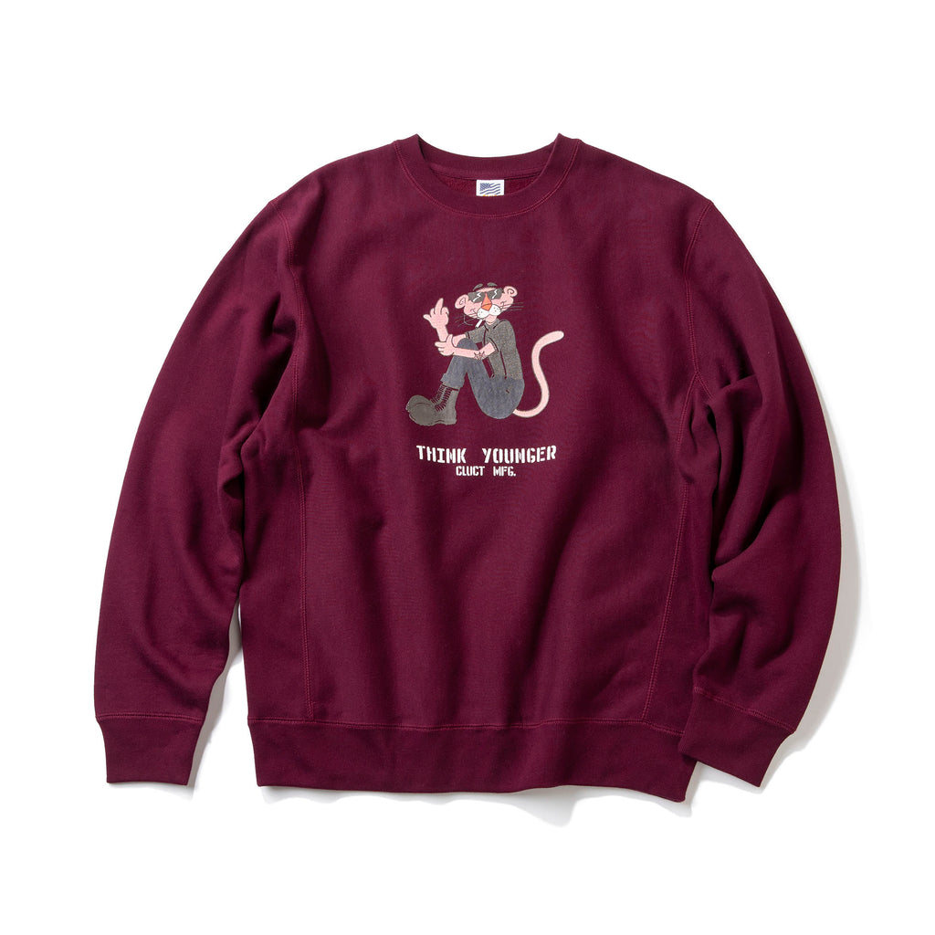 THINK YOUNGER [CREW SWEAT] 04507