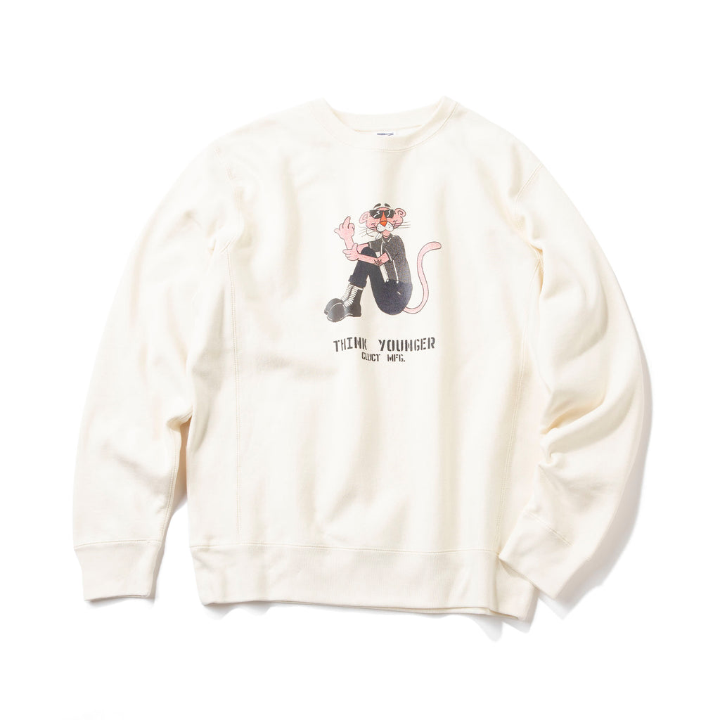THINK YOUNGER [CREW SWEAT] 04507