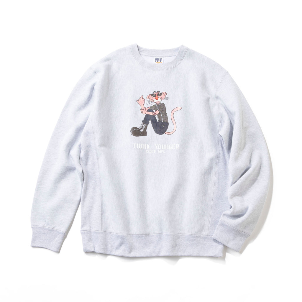 THINK YOUNGER [CREW SWEAT] 04507