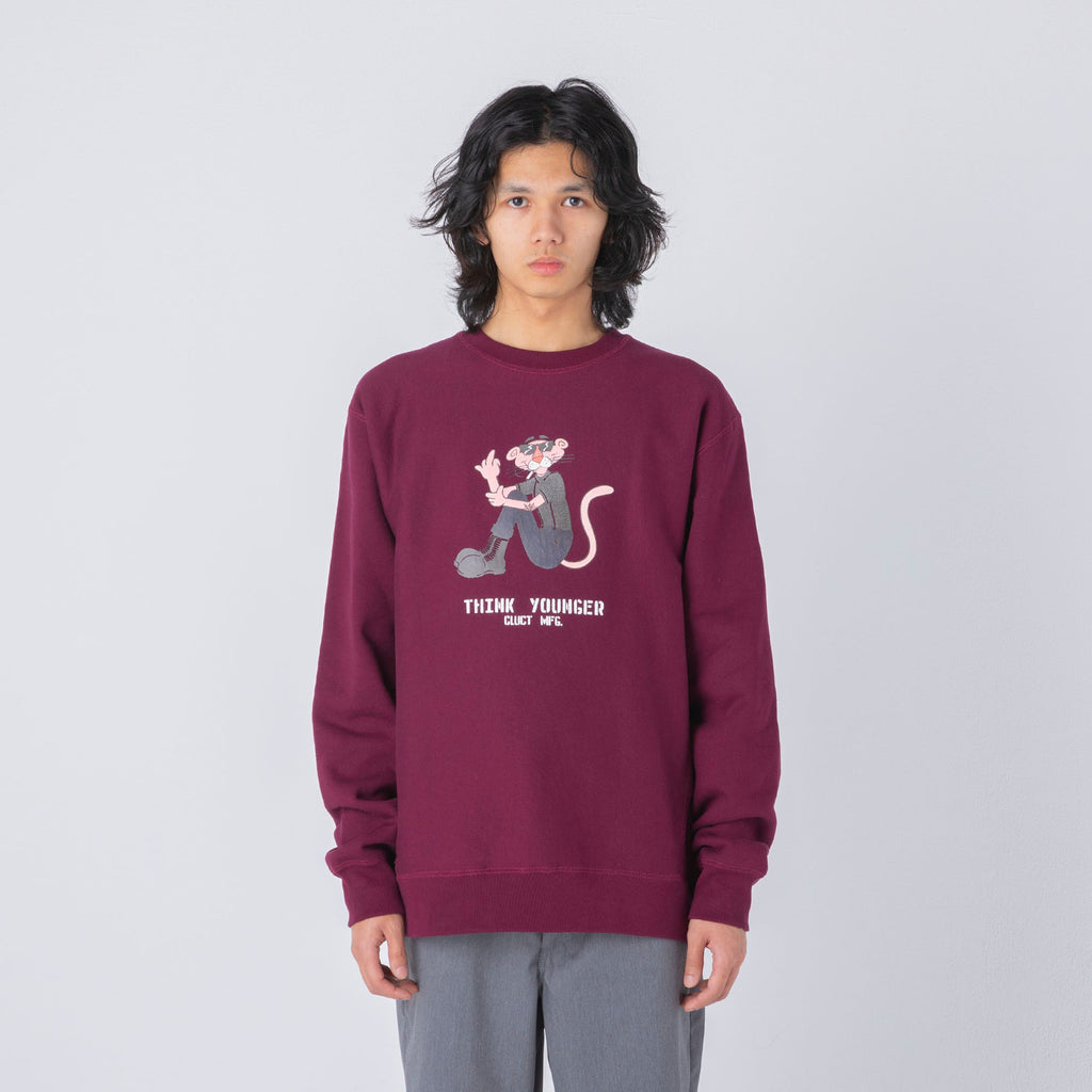 THINK YOUNGER [CREW SWEAT] 04507