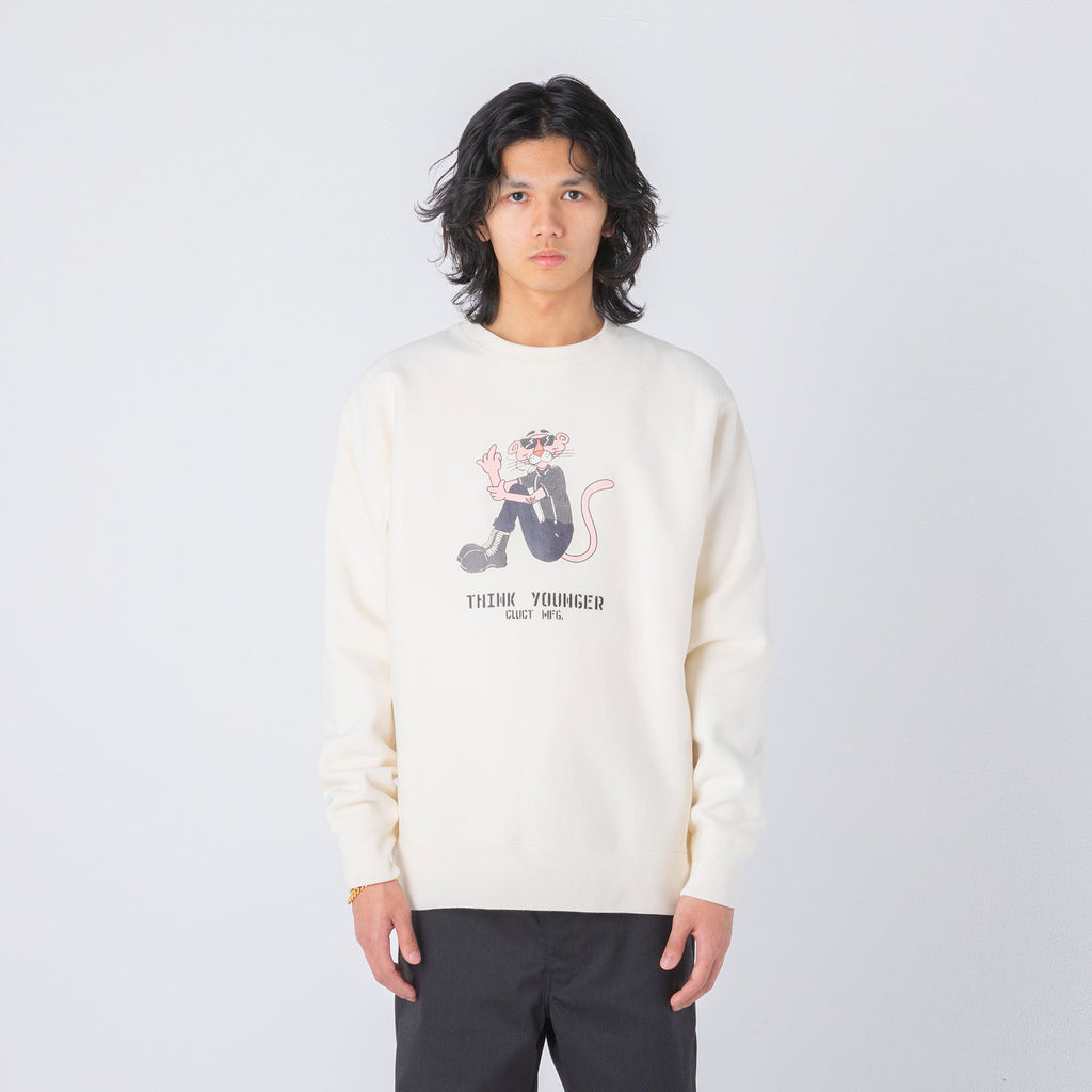 THINK YOUNGER [CREW SWEAT] 04507