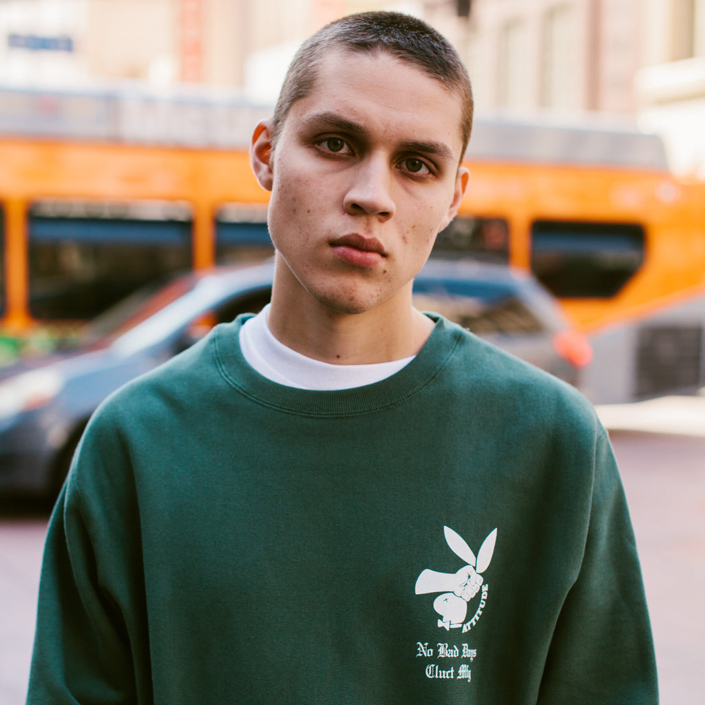 ATTITUDE [CREW SWEAT] 04283 - CLUCT